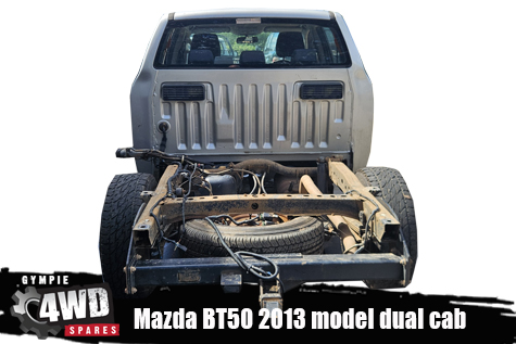 Now wrecking -this Mazda BT50 2013 model dual cab 4x4