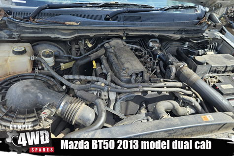 Now wrecking -this Mazda BT50 2013 model dual cab 4x4