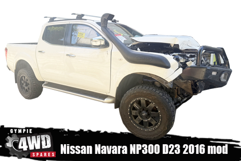 4wd Nissan Navara NP300 now wrecking at Gympie 4WD Spares