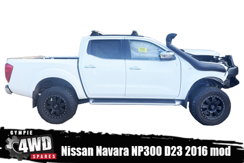 4wd Nissan Navara NP300 now wrecking at Gympie 4WD Spares
