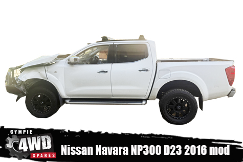 4wd Nissan Navara NP300 now wrecking at Gympie 4WD Spares
