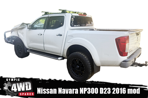 4wd Nissan Navara NP300 now wrecking at Gympie 4WD Spares