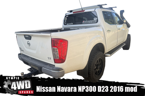 4wd Nissan Navara NP300 now wrecking at Gympie 4WD Spares