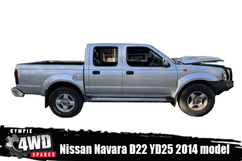 Now wrecking this 2014 Nissan Navara D22 YD25 4wd ute
