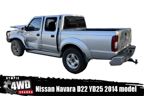 Now wrecking this 2014 Nissan Navara D22 YD25 4wd ute