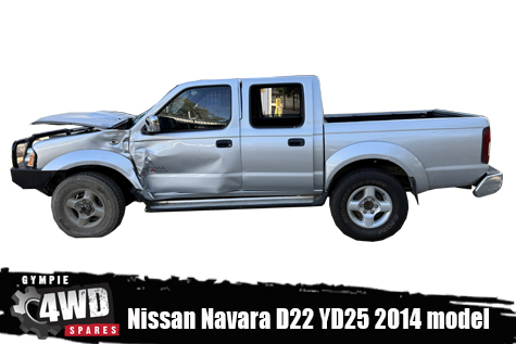 Now wrecking this 2014 Nissan Navara D22 YD25 4wd ute