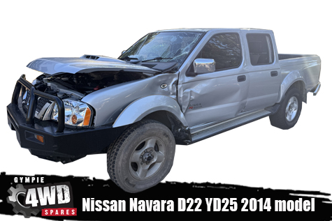 Now wrecking this 2014 Nissan Navara D22 YD25 4wd ute