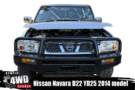 Now wrecking this 2014 Nissan Navara D22 YD25 4wd ute