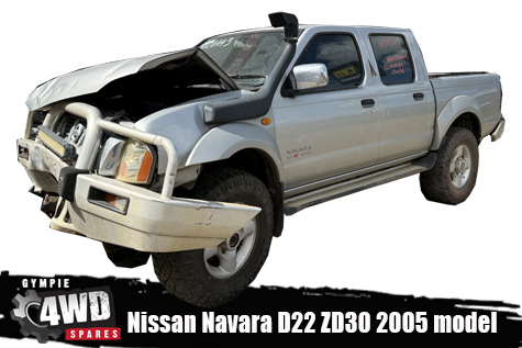 Now wrecking this 2005 Nissan Navara D22 ZD30 4wd ute