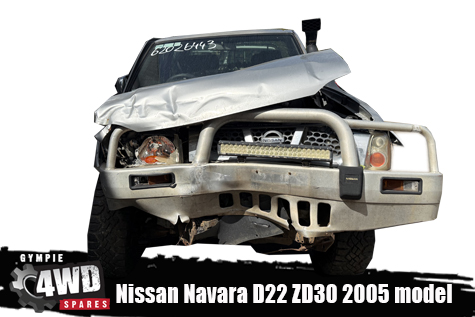 Now wrecking this 2005 Nissan Navara D22 ZD30 4wd ute