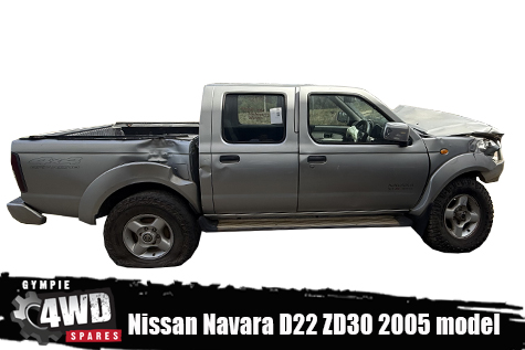 Now wrecking this 2005 Nissan Navara D22 ZD30 4wd ute
