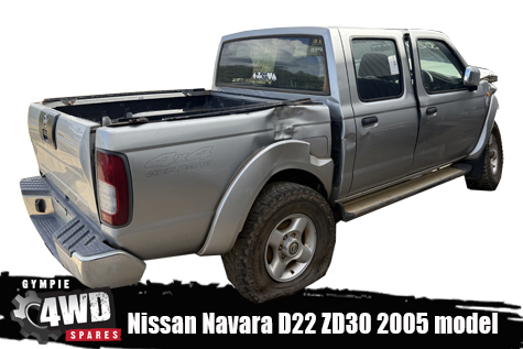 Now wrecking this 2005 Nissan Navara D22 ZD30 4wd ute