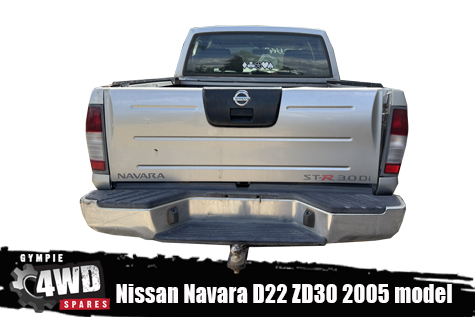 Now wrecking this 2005 Nissan Navara D22 ZD30 4wd ute