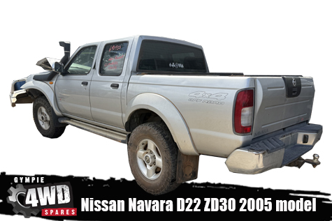 Now wrecking this 2005 Nissan Navara D22 ZD30 4wd ute