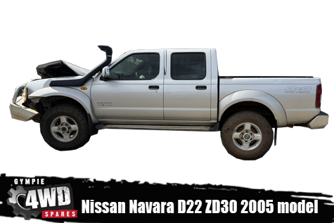 Now wrecking this 2005 Nissan Navara D22 ZD30 4wd ute