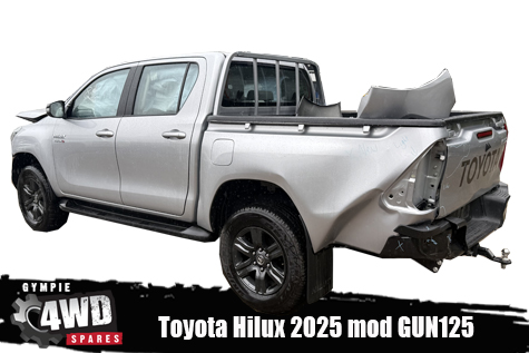 Now wrecking this 2025 model Hilux - low kms engine, auto