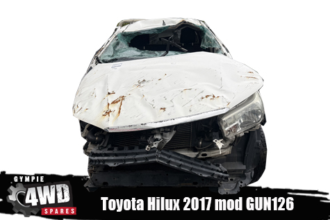 2017 Toyota Hilux 4x4 wrecking GUN126