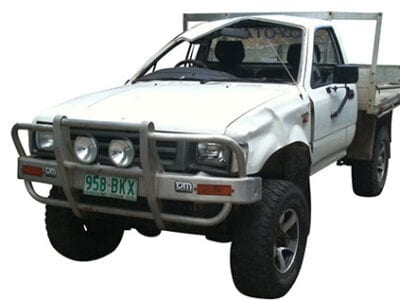 Toyota Hilux RN105 Single Cab 4x4 now dismantled