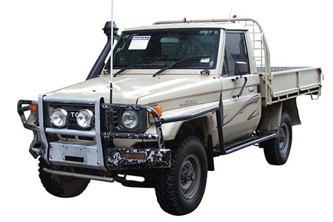 Toyota Landcruiser HZJ75 - Now dismantled