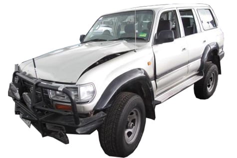 Toyota Landcruiser FZJ80 GXL 4x4 - Now wrecked!