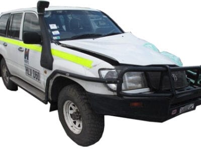 Toyota Landcruiser HZJ100 4x4 - Wrecked!