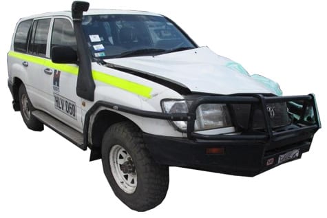 Toyota Landcruiser HZJ100 4x4 - Wrecked!