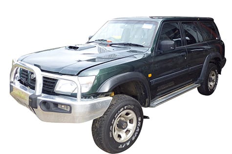 Nissan GU Patrol ST-4x4-wrecking