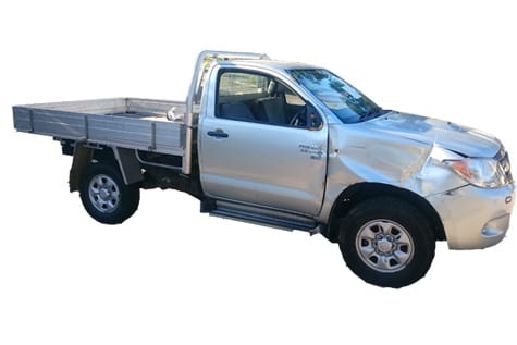 Toyota Hilux KUN26 4x4 - Now wrecking