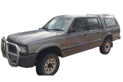 Mazda Bravo 4x4 Dual Cab - Now fully dismantled