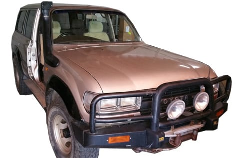 Toyota Landcruiser HDJ80 - Fully dismantled