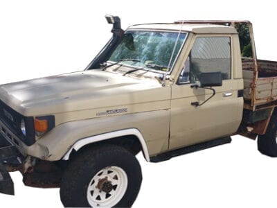 Toyota HJ75 Ute - Dismantling