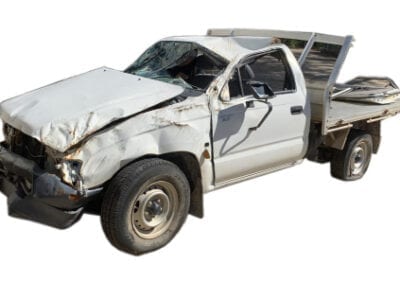 Toyota Hilux 2WD now fully dismantled